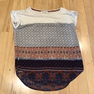 Rewind Flower Print T-Shirt